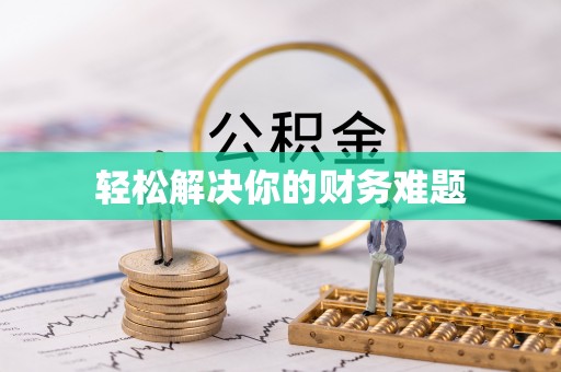 中卫轻松解决你的财务难题