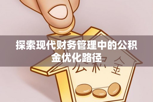 中卫探索现代财务管理中的公积金优化路径